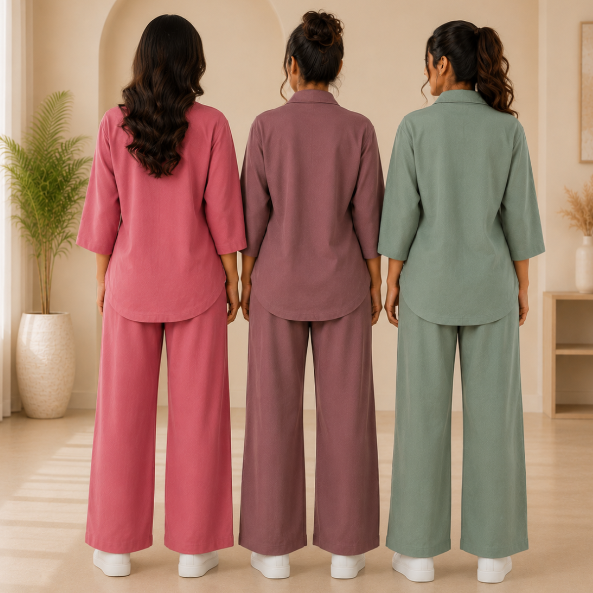 Women Airport Comfort Co-Ord Set ( S4 )