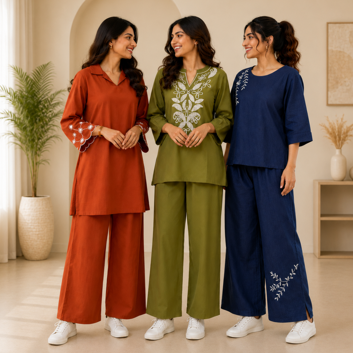 Women Airport Comfort Co-Ord Set ( S5 )