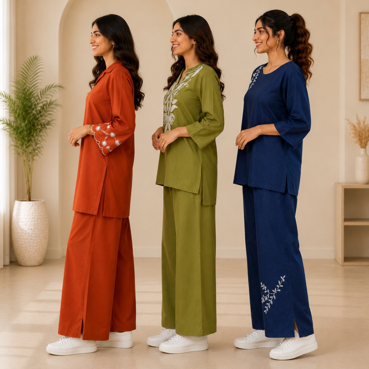 Women Airport Comfort Co-Ord Set ( S5 )