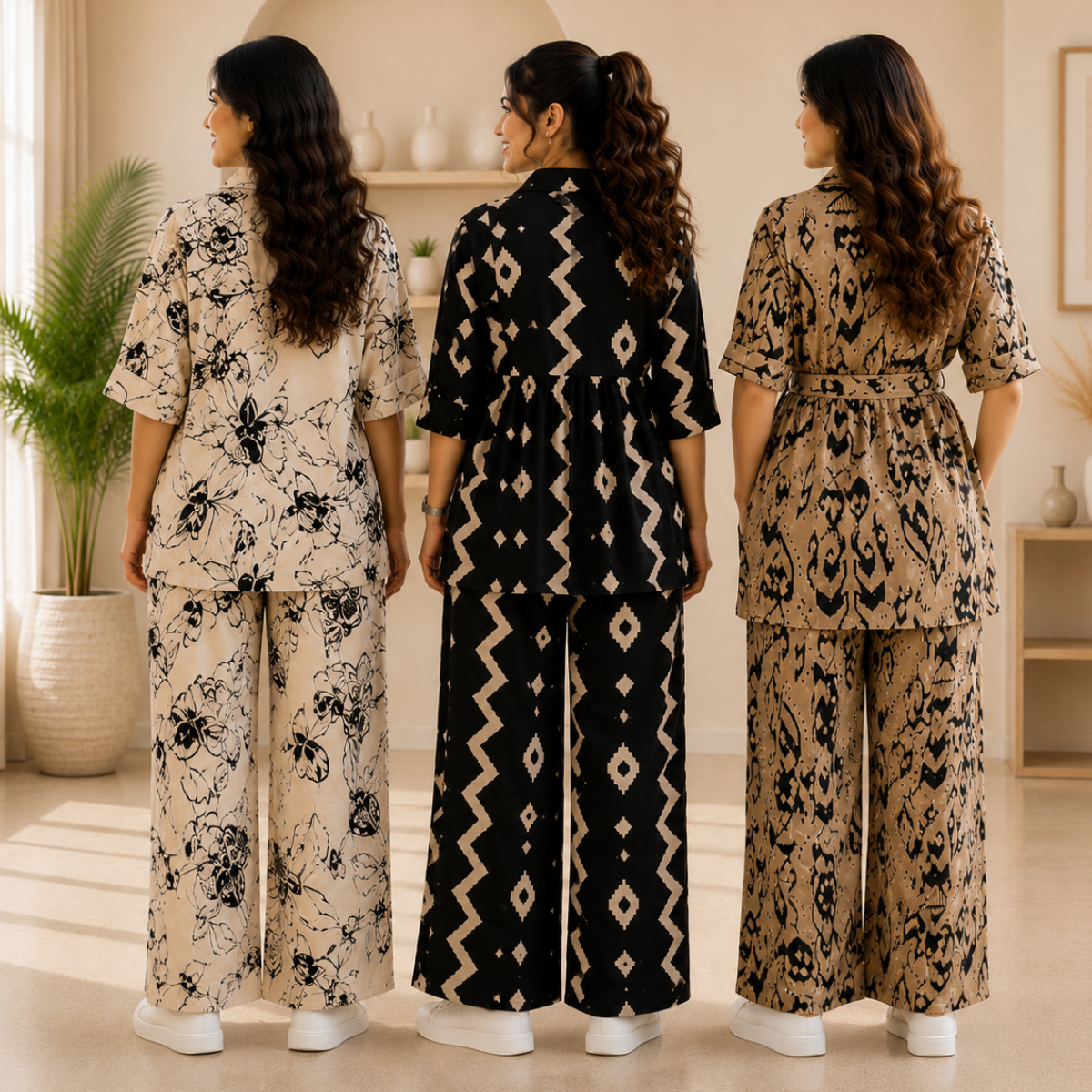 Women Airport Comfort Co-Ord Set ( S10 )