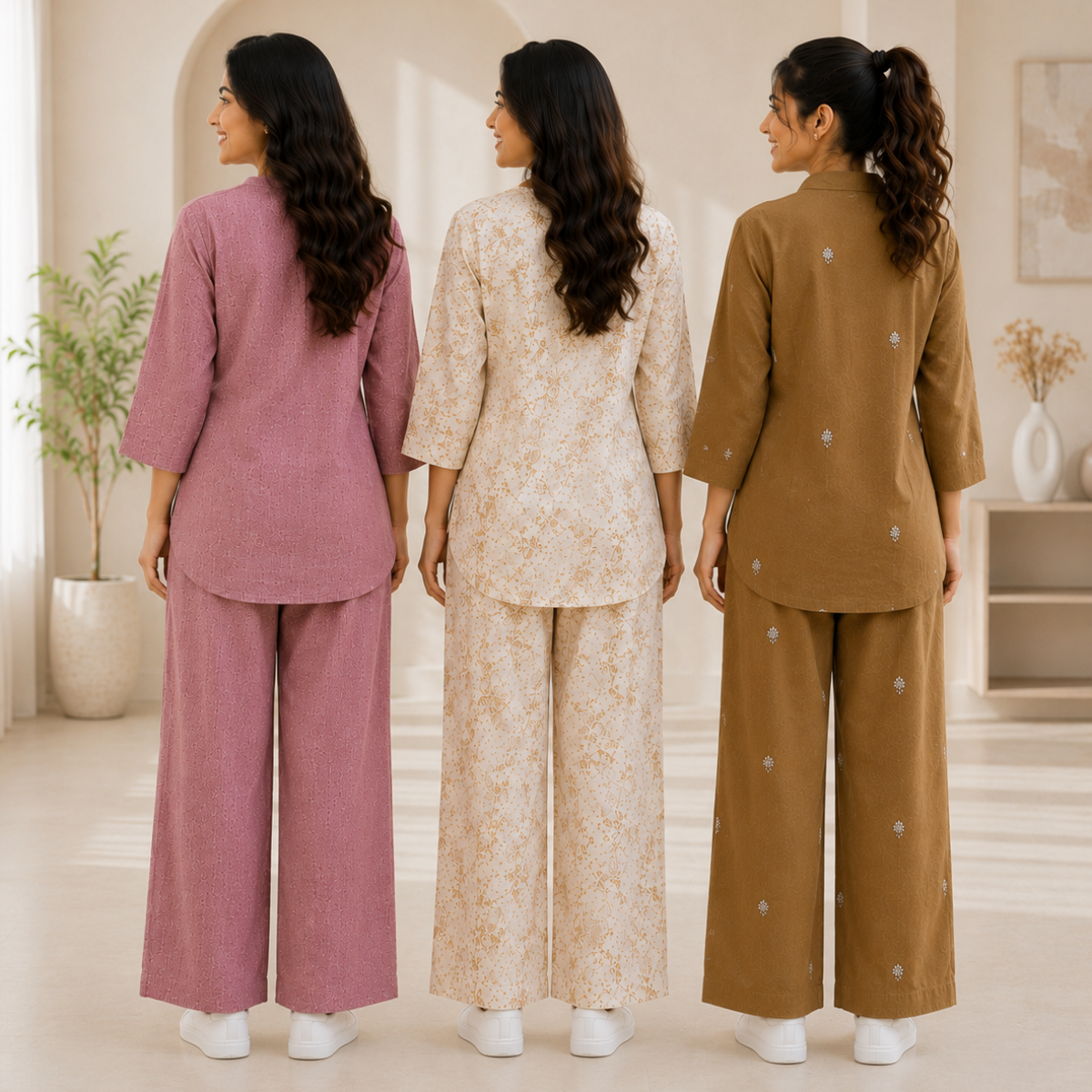 Women Airport Comfort Co-Ord Set ( S1 )