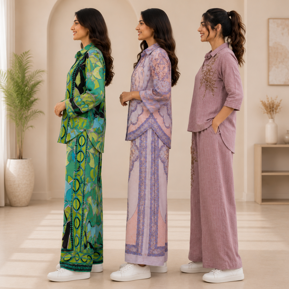 Women Airport Comfort Co-Ord Set ( S3 )