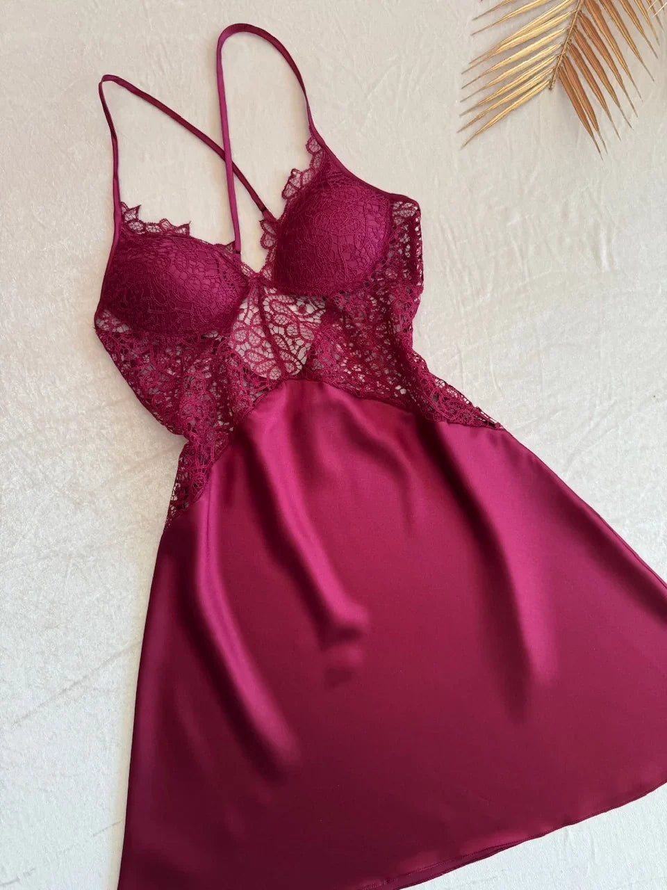 Luxe Satin Lace Nightwear Set for Women – Soft & Elegant Sleepwear