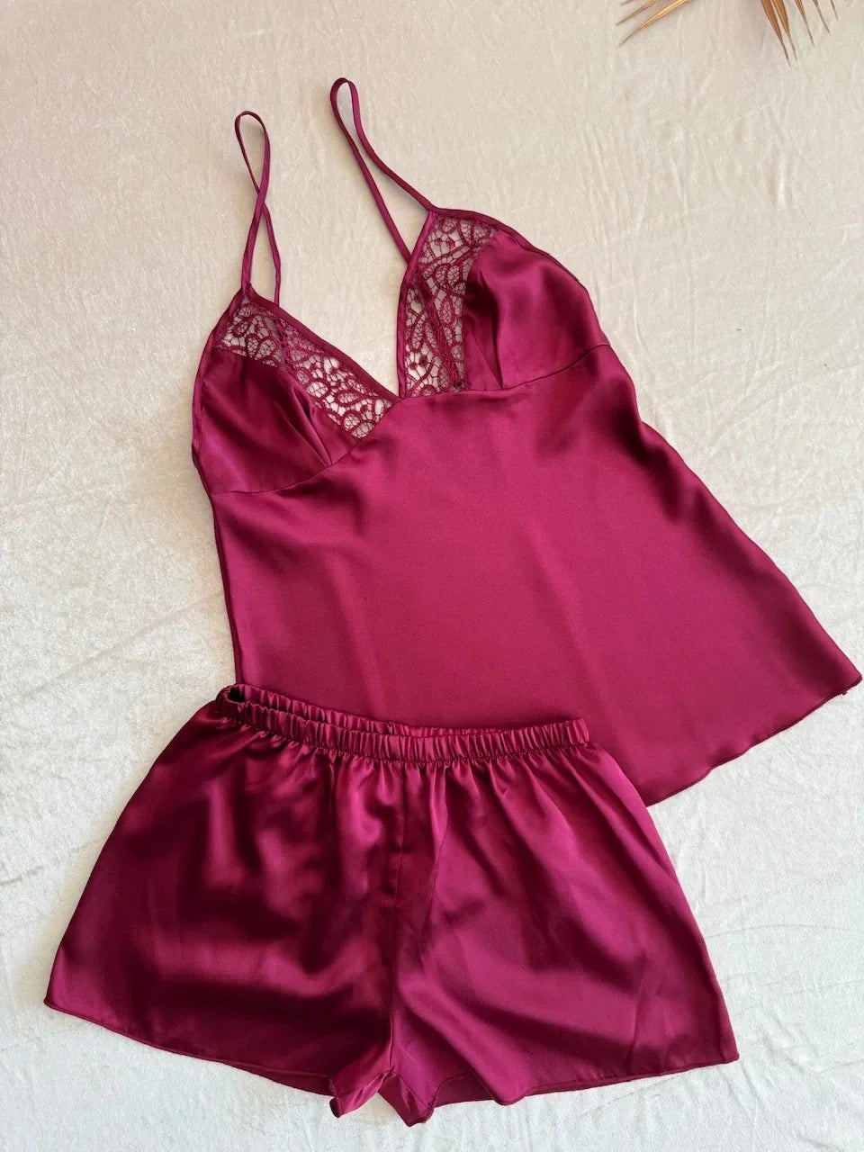 Luxe Satin Lace Nightwear Set for Women – Soft & Elegant Sleepwear